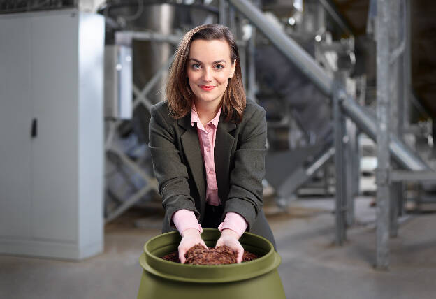 Portrait Geschäftsführerin Frau Katharina Unger  - LIVIN farms- Businessfotograf Christian Vorhofer, Kunde WKÖ